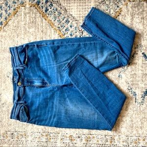 LOFT High Rise Skinny Ankle Jeans